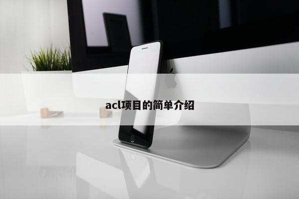 acl项目的简单介绍